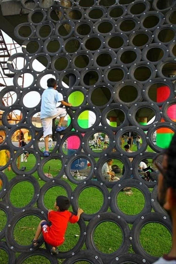 riciclare-penumatici-gioco-arrampicata