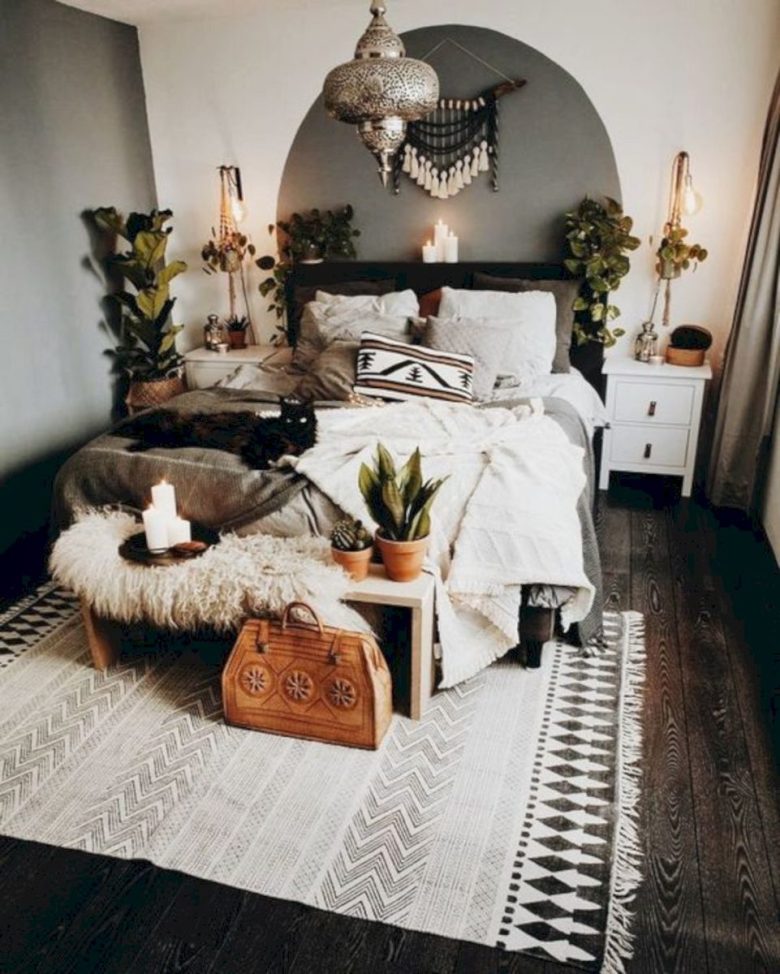 stile-bohemien-camera-letto-5
