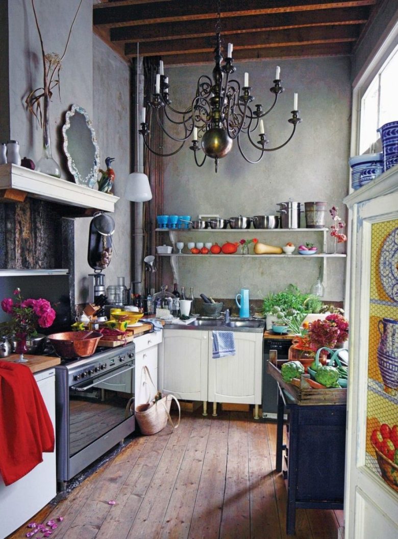 stile-bohemien-cucina-2