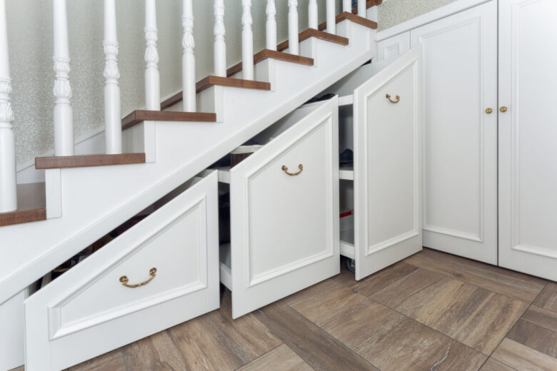 Boxes,Under,A,Ladder