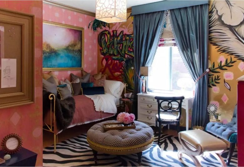 stile-kitsch-camera-letto