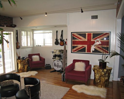 Idee vivaci e giovanili per arredare casa in stile rock