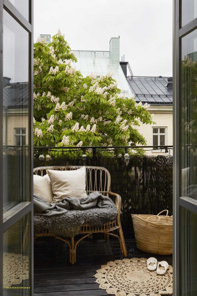 Small Balcony Decor Awesome Pin by Scandinavian Style on Patio and entrance