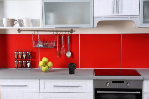 L’energia del rosso fuoco per le pareti di casa