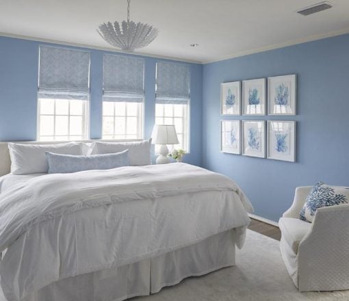 Le 5 sfumature di blu per la camera da letto