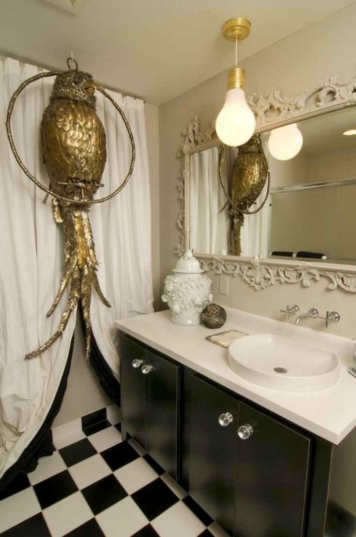 abbellire-vasca-da-bagno-eclettico