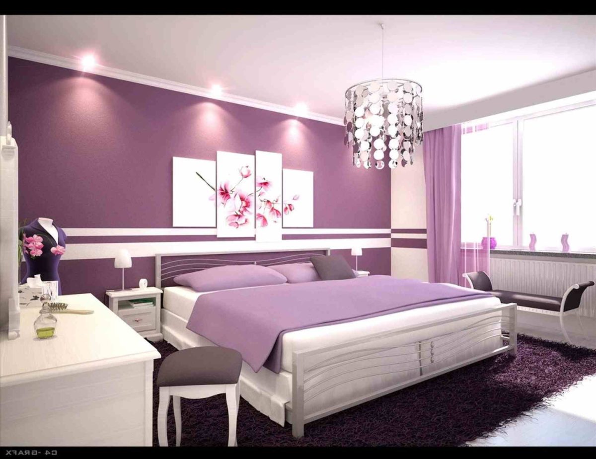 camera-da-letto-romantica-lavanda-4