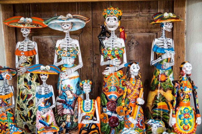 halloween-decorazioni-stile-messicano-statuine