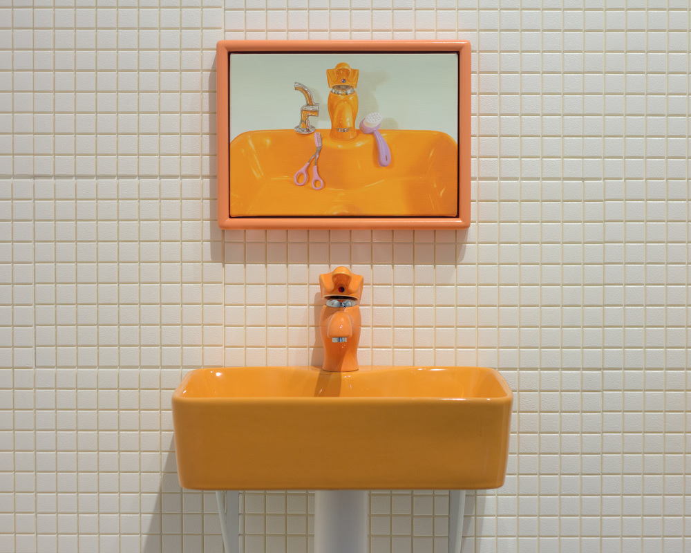 colore-ambra-bagno-lavabo