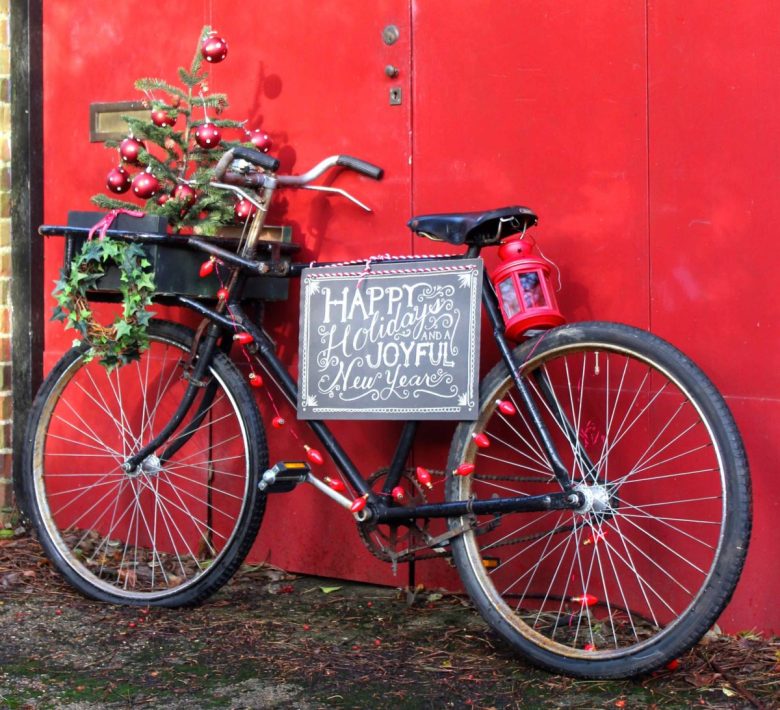 decorazione-natalizia-bici
