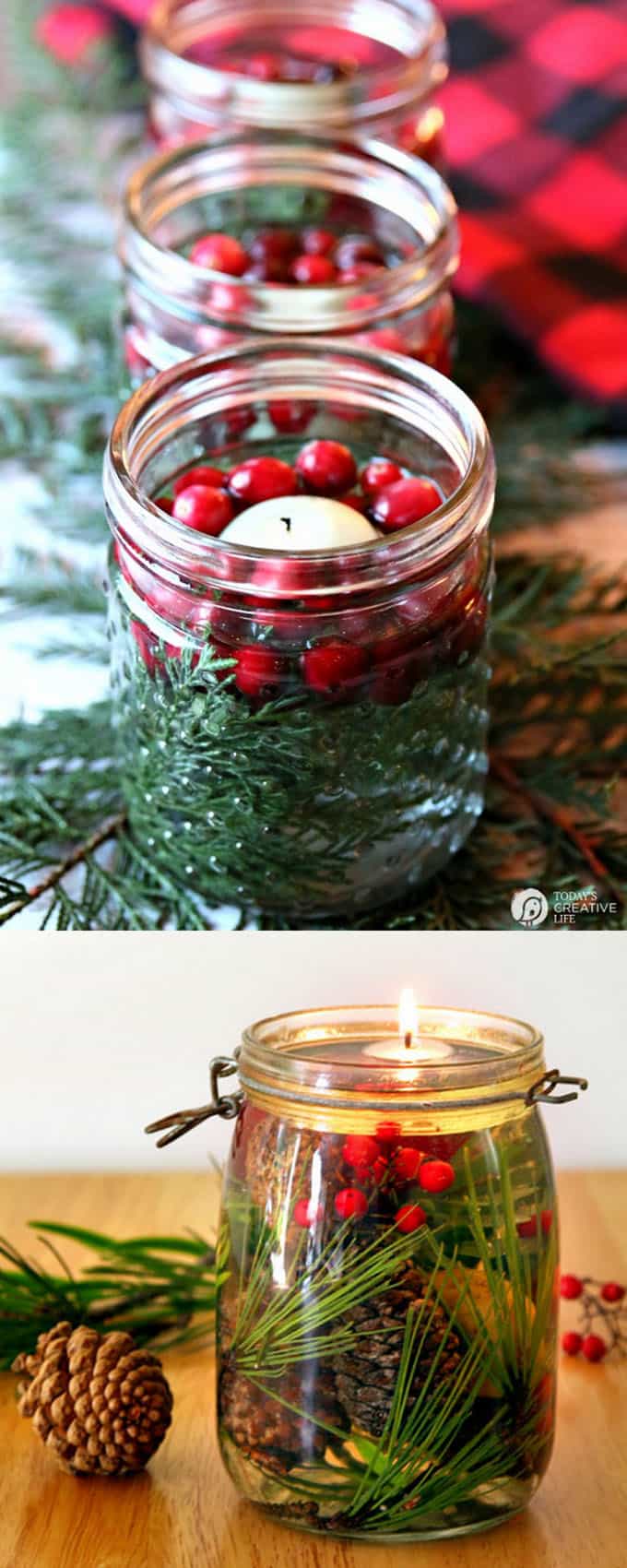 decorazioni-natalizie-barattolo-vetro-candela-creazione