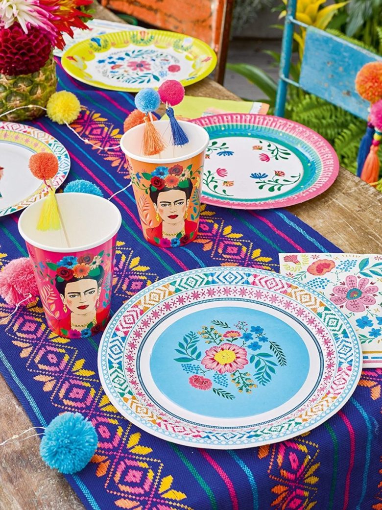 apparecchiare-tavola-stile bohemien-bicchieri-carta