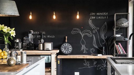 Le proposte più intriganti per la cucina effetto lavagna