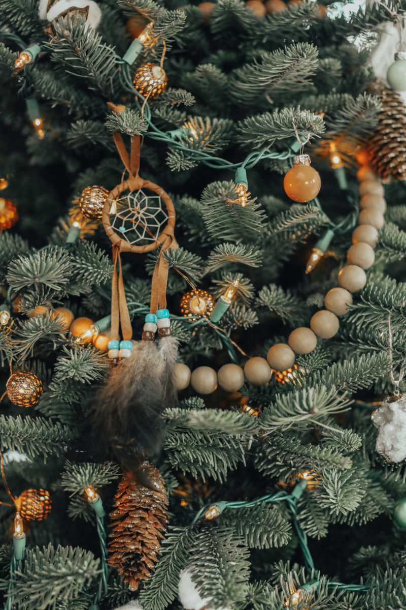 Serencatcher 24 Ornamenti Natalizi Hippie In Legno – Stile Boho, Babbo Natale, Fiori, Simbolo Pace Per Albero Di Natale