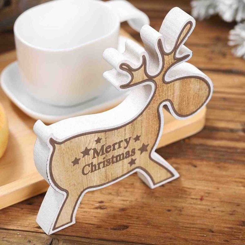 decorazioni-natalizie-legno-tavola
