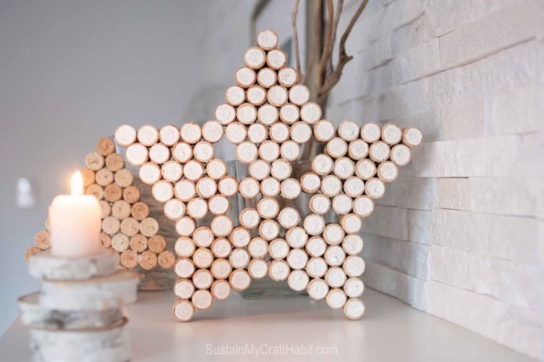 decorazioni-natalizie-tappi-sughero-stella