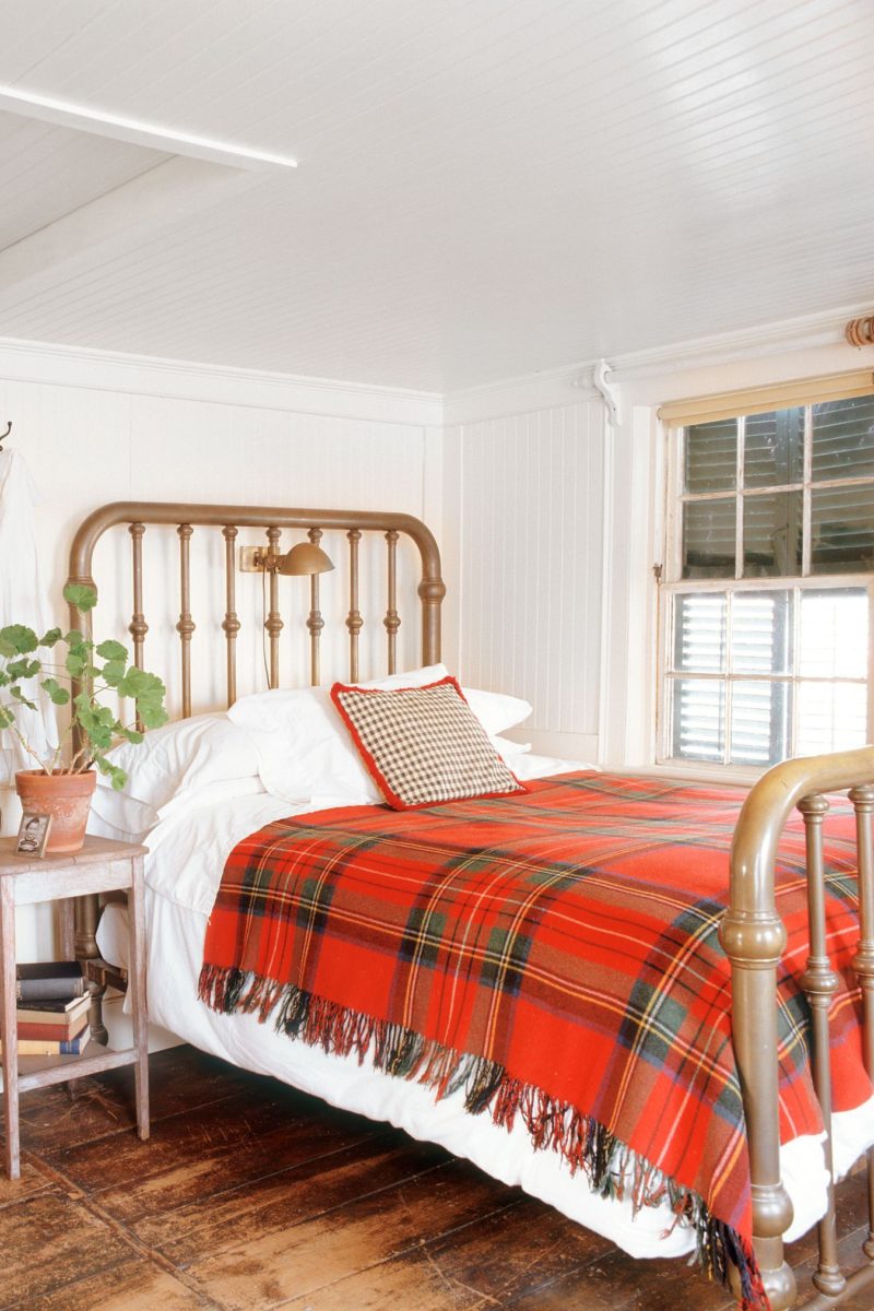 stile-cozy-camera-letto-coperta-vintage