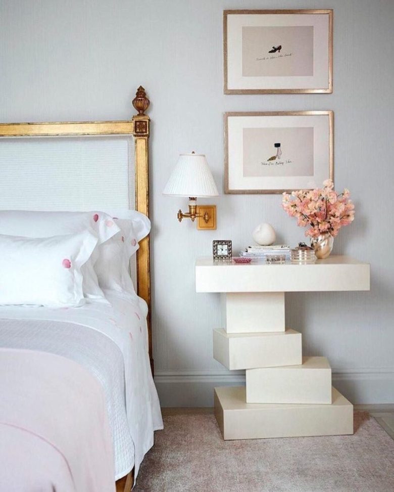 camera-letto-celeste-polvere-rosa