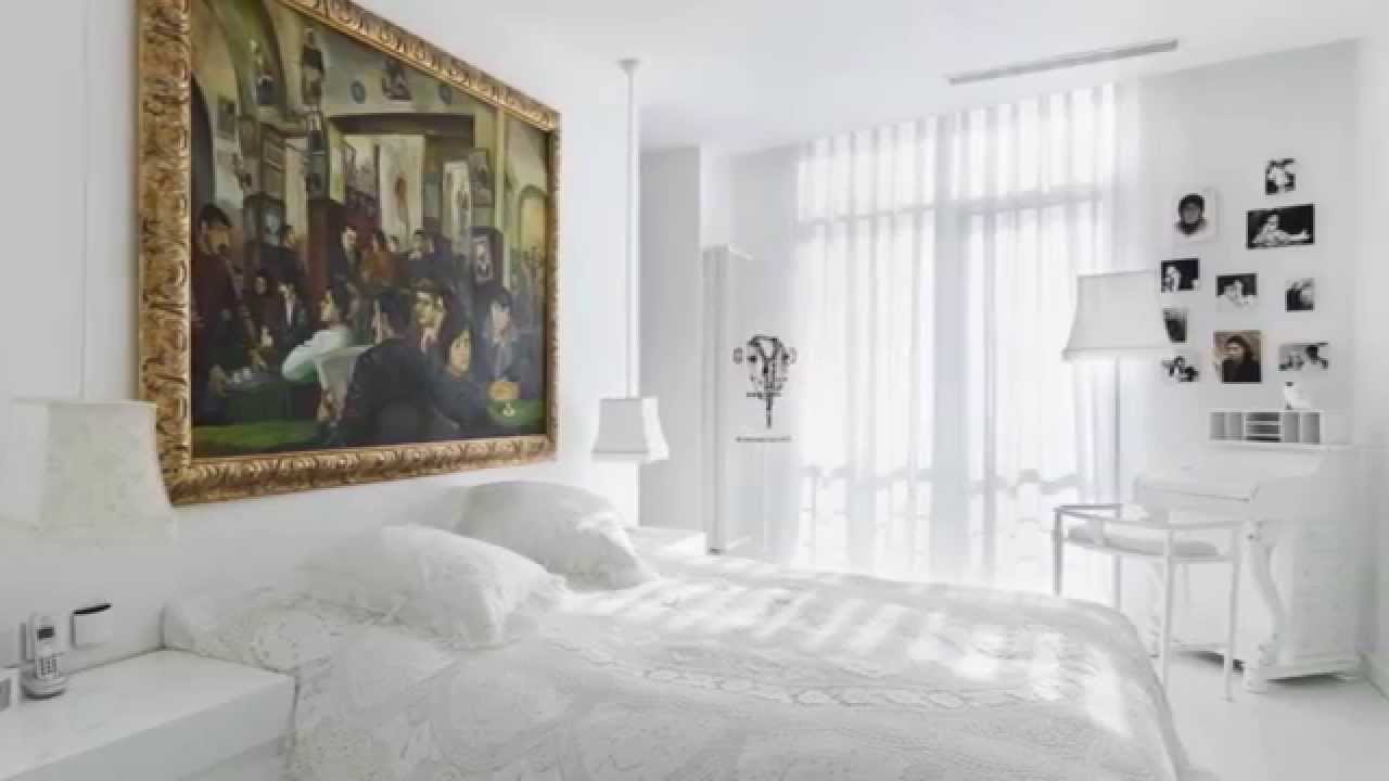 camera-letto-total-white-quadro-arte