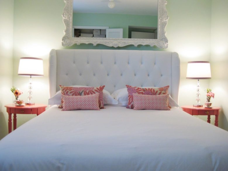 camera-letto-verde-menta-lusso
