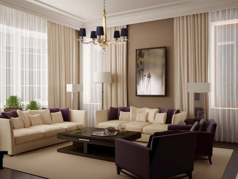 Light Brown Living Room Ideas White Curtain Tan Wall Color Cream pertaining to Living Room Decorating Ideas With Tan Walls