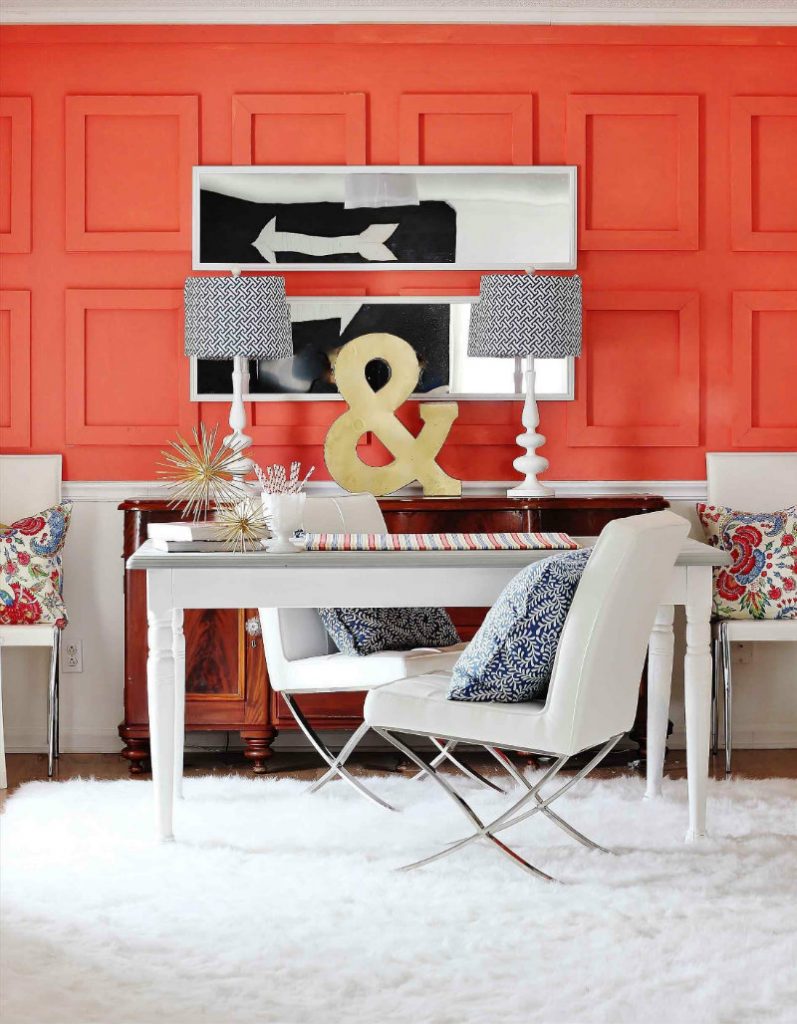 soggiorno-color-corallo-scandinavo