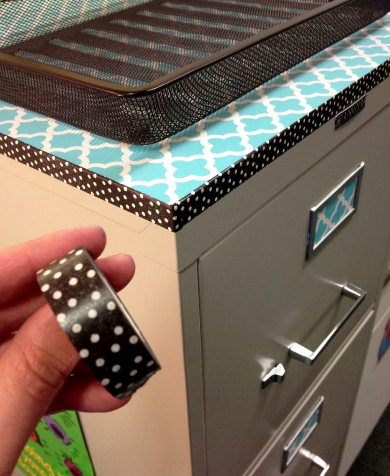 abbellire-armadio-washi-tape