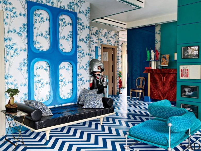colore-blu-reale-soggiorno-chic