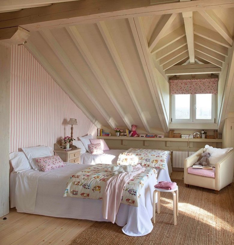 mansarda-shabby-chic-colori