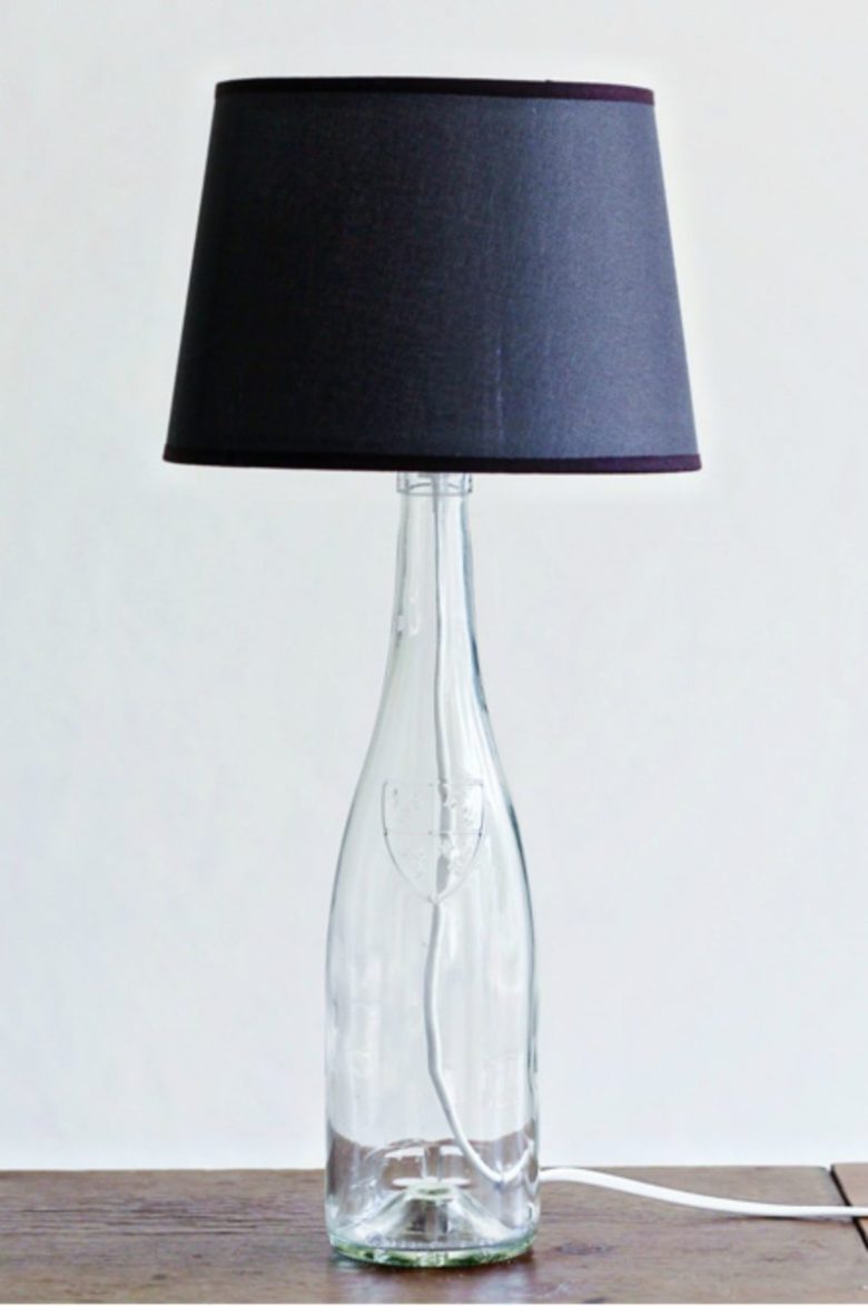 riciclare-bottiglie-vetro-lampada
