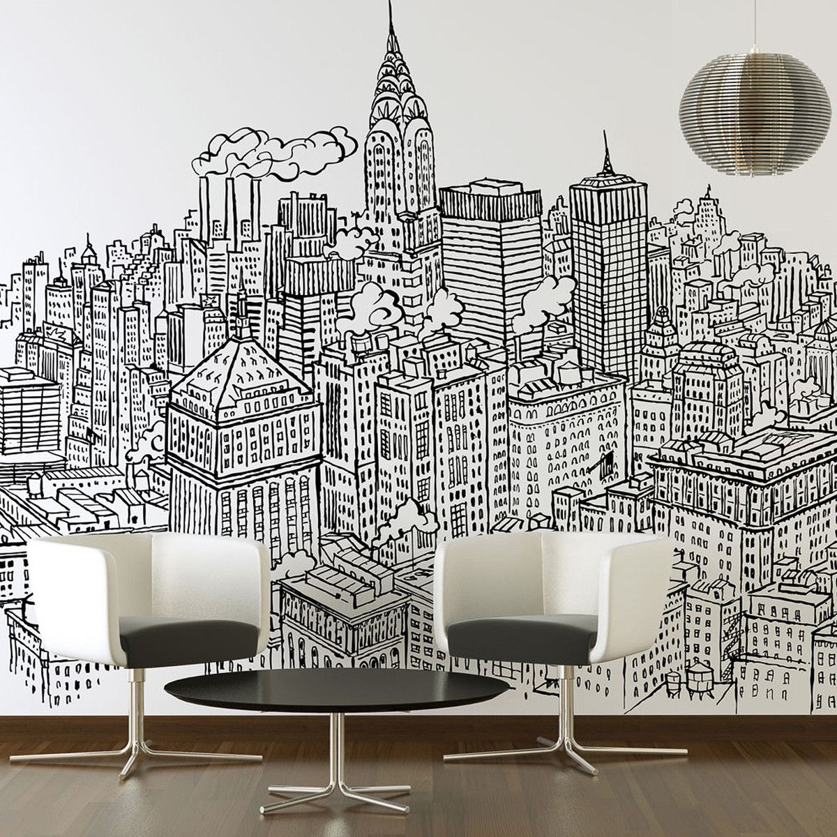 carta-parati-new-york-skyline-bianco-nero