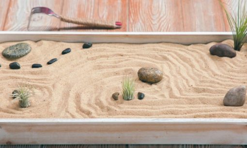 Come fare un giardino zen in miniatura