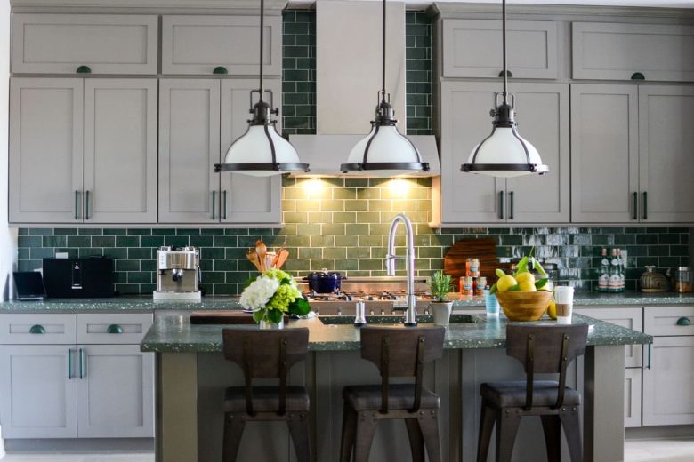 decorare-una-cucina-in-verde-1
