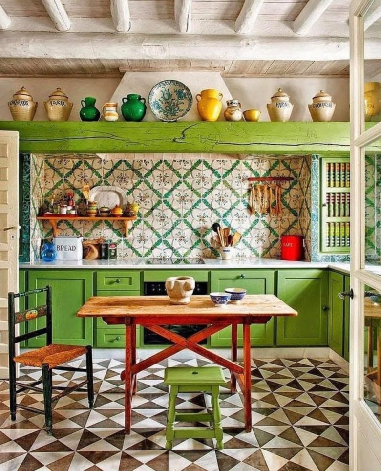 decorare-una-cucina-in-verde-11