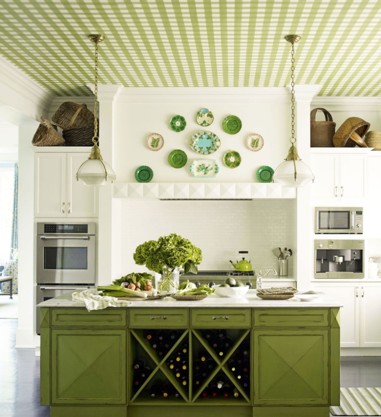 decorare-una-cucina-in-verde-5