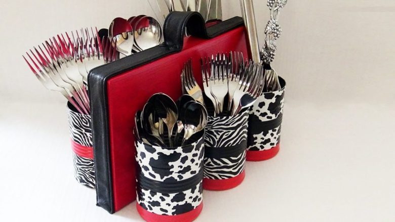 riciclare-lattine-organiser