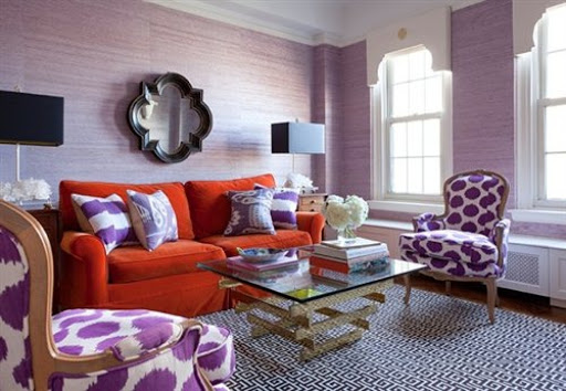 soggiorno-color-lavanda-creativo