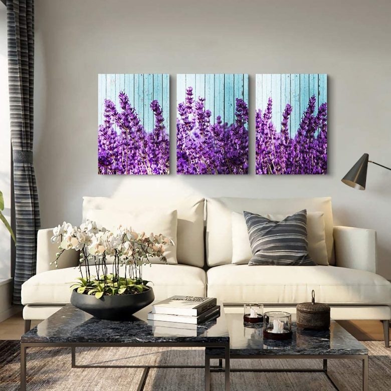 soggiorno-color-lavanda-quadro