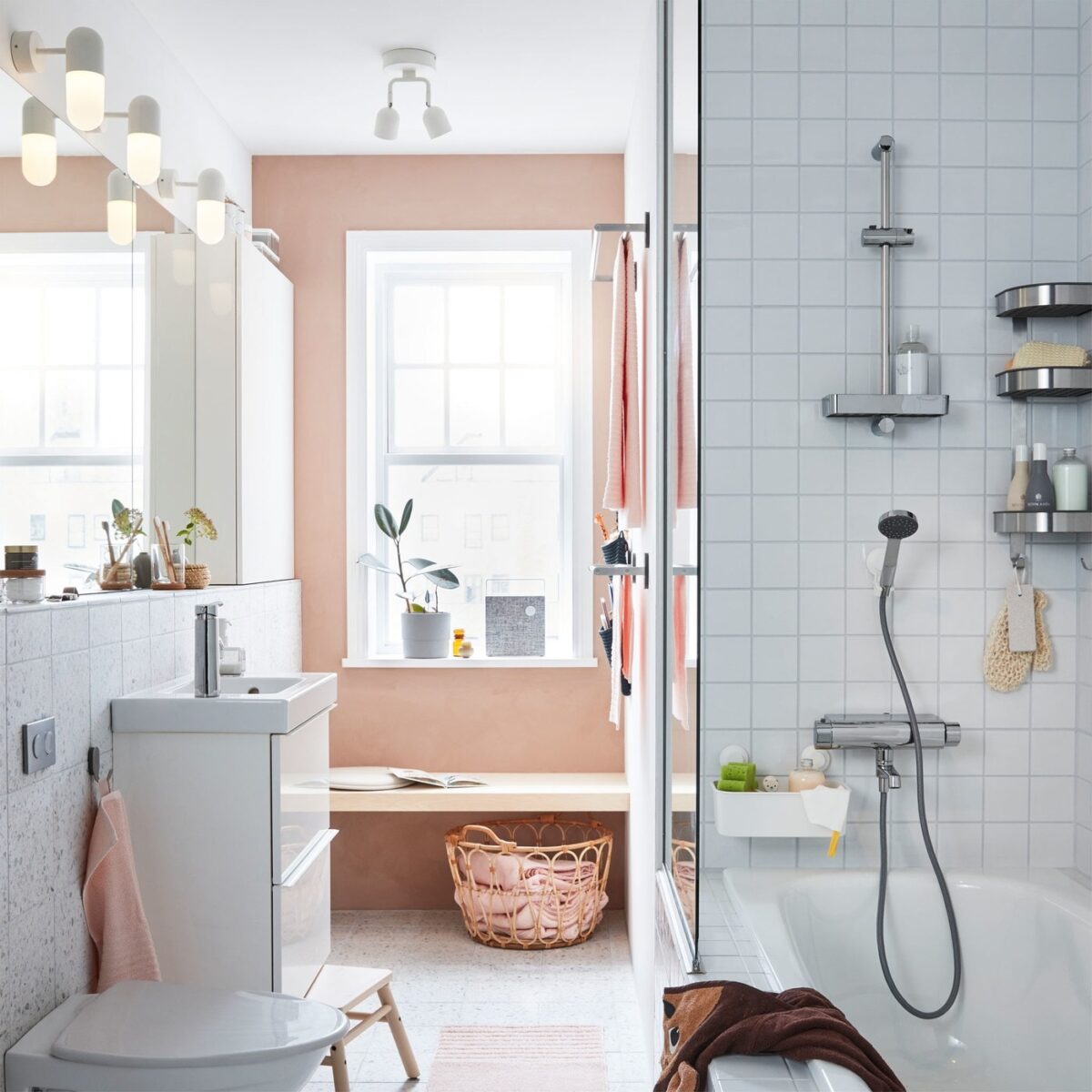 Bagno-Rosa-parete