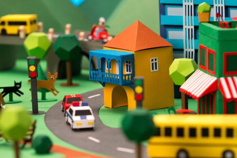 papercraft-città