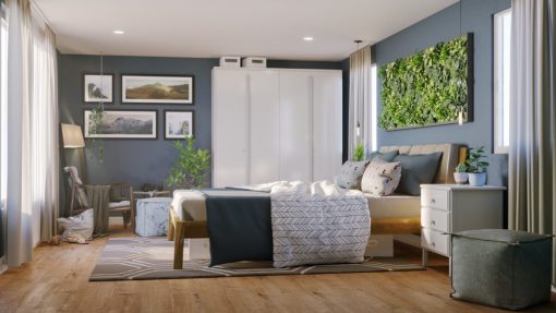 Colori rilassanti per la camera da letto