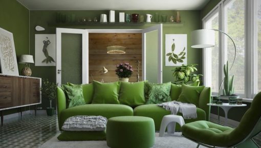 Arredare casa con il colore asparago: uno scrigno di energia green