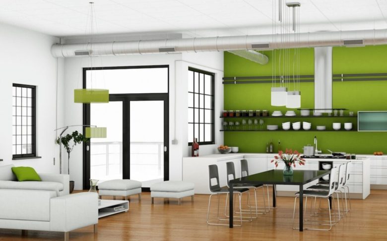 cucina-verde-lime-opespace-9