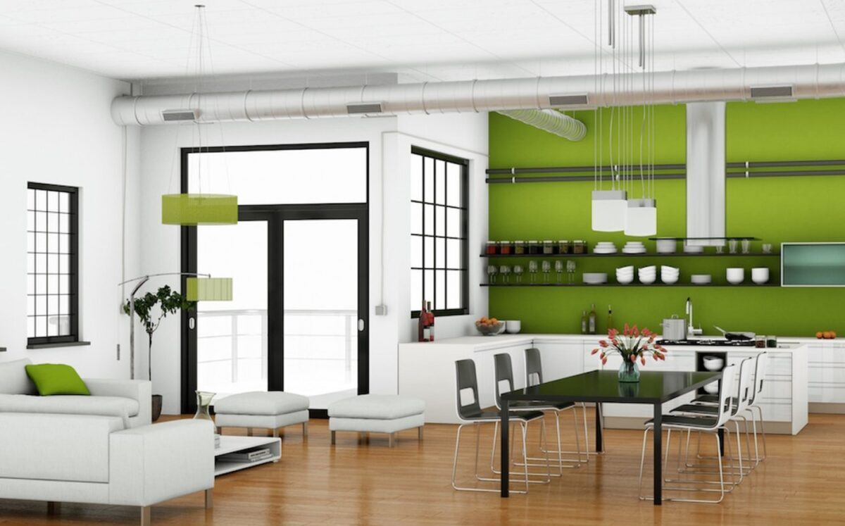 20 idee frizzanti per la cucina verde lime