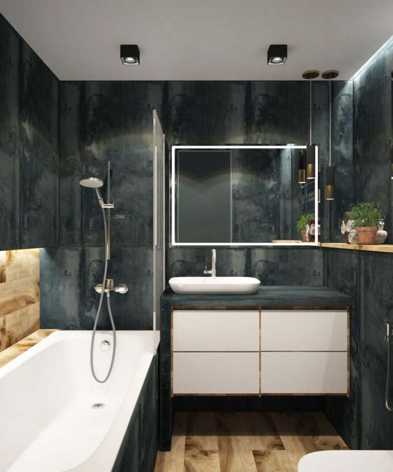 the-power-of-color-arredare-un-piccolo-bagno-con-il-colore-pareti-scure