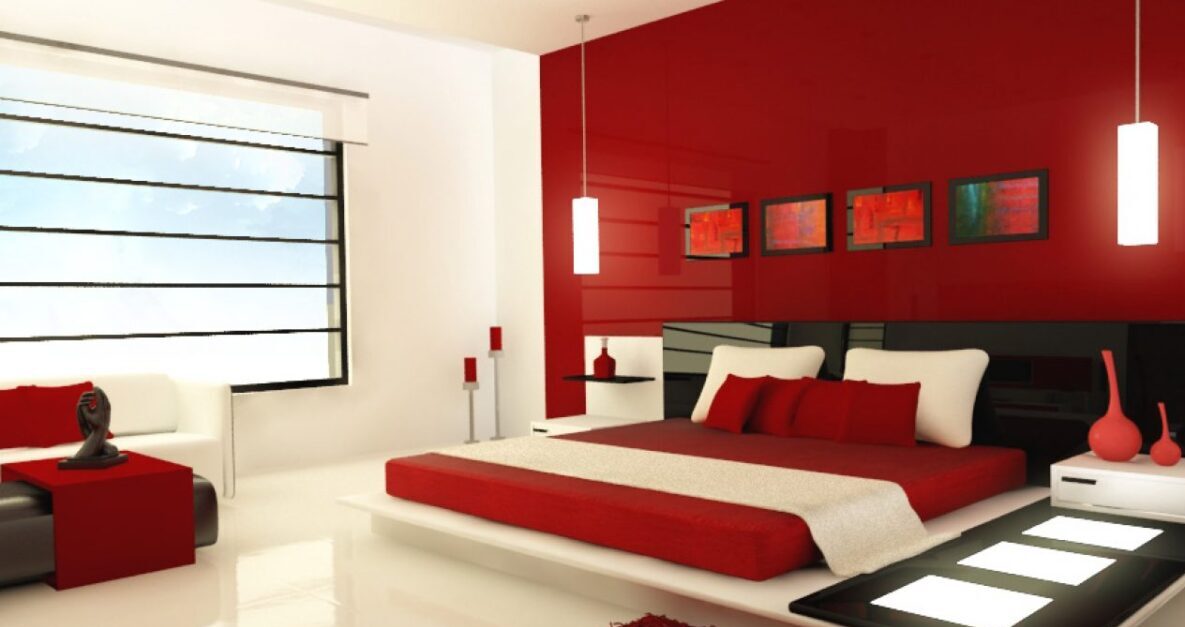 Usare il rosso tiziano per casa e giardino