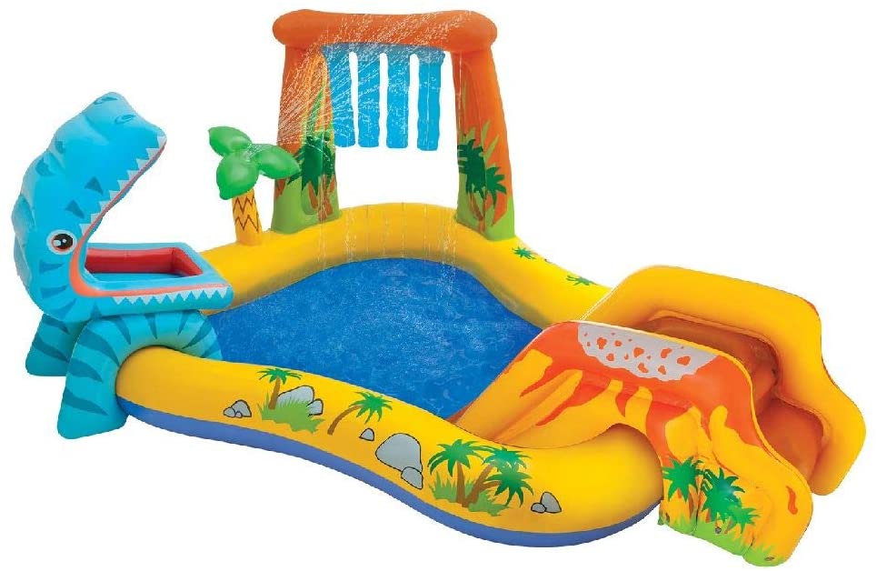 Happy People Piscina Gonfiabile Per Bambini 175x31 Cm - Facile Da Montare, Gioco E Divertimento Assicurato