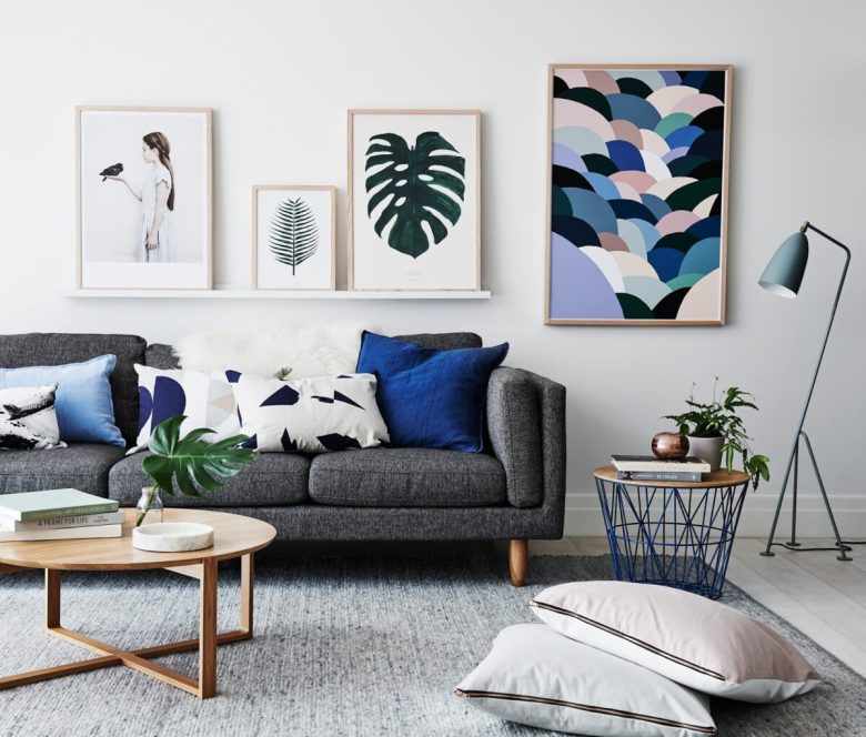 soggiorno-scandinavo-blu-e-grigio