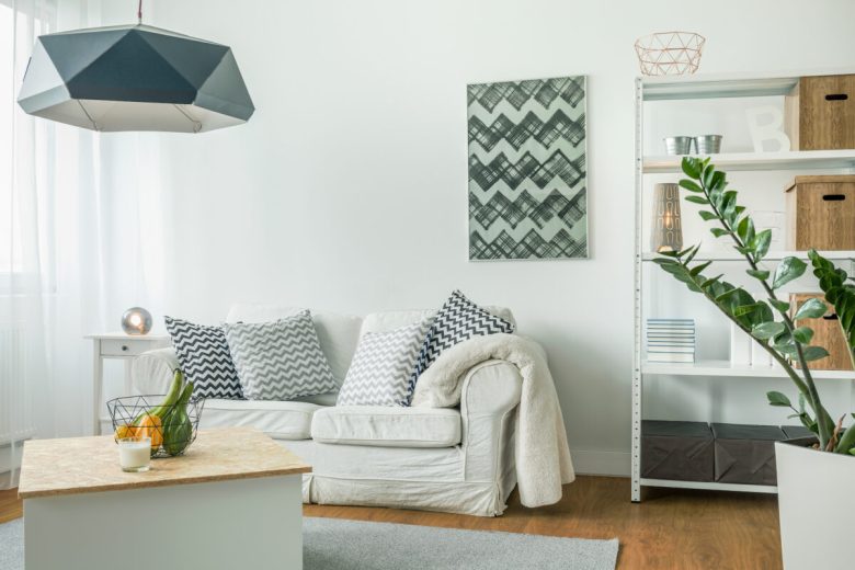 Bright living room