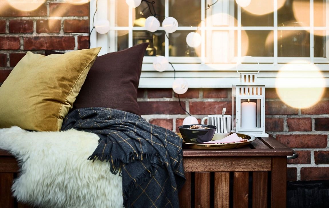 decorazioni balcone autunno